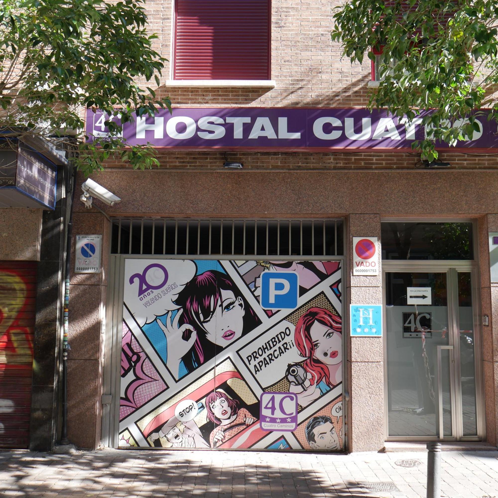 Hostal 4C Cuatro Caminos Madrid Esterno foto