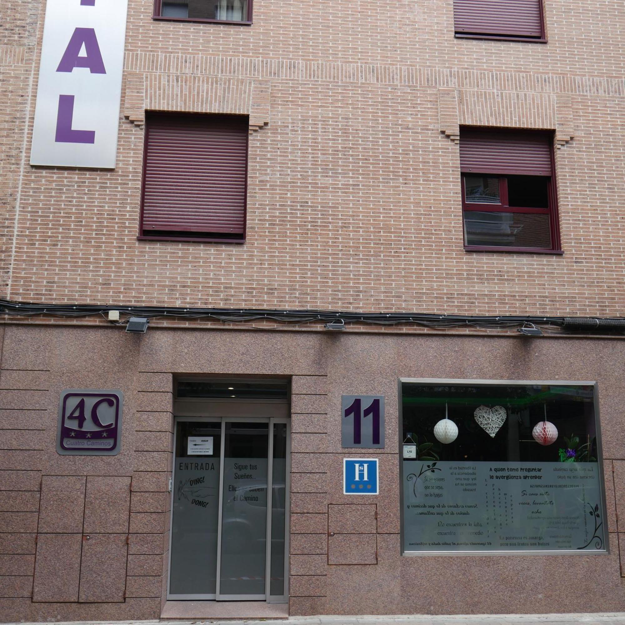 Hostal 4C Cuatro Caminos Madrid Esterno foto